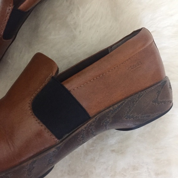 [Klogs] Brown Leather Women's Tucker Shoes - Picture 3 of 11